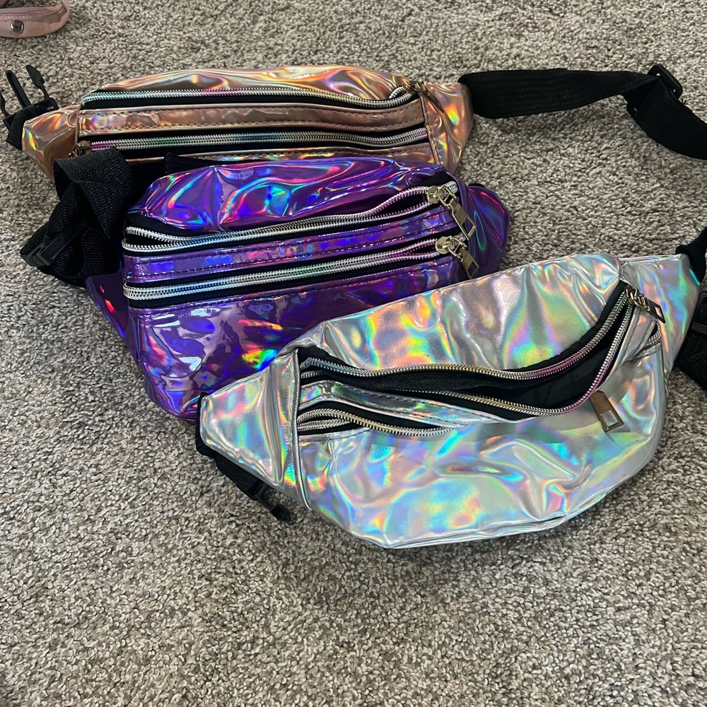 Holographic Fanny Packs